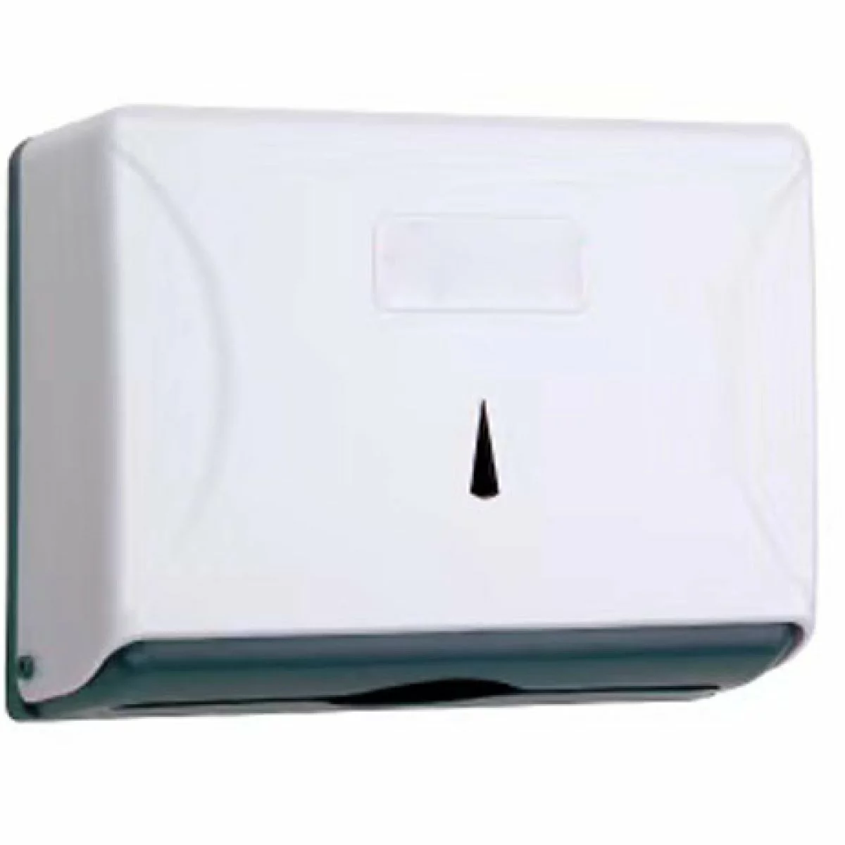 Paper Hand Towel Dispenser White Plastic| Adexa 512A 1 Paper Hand Towel Dispenser White Plastic| Adexa 512A