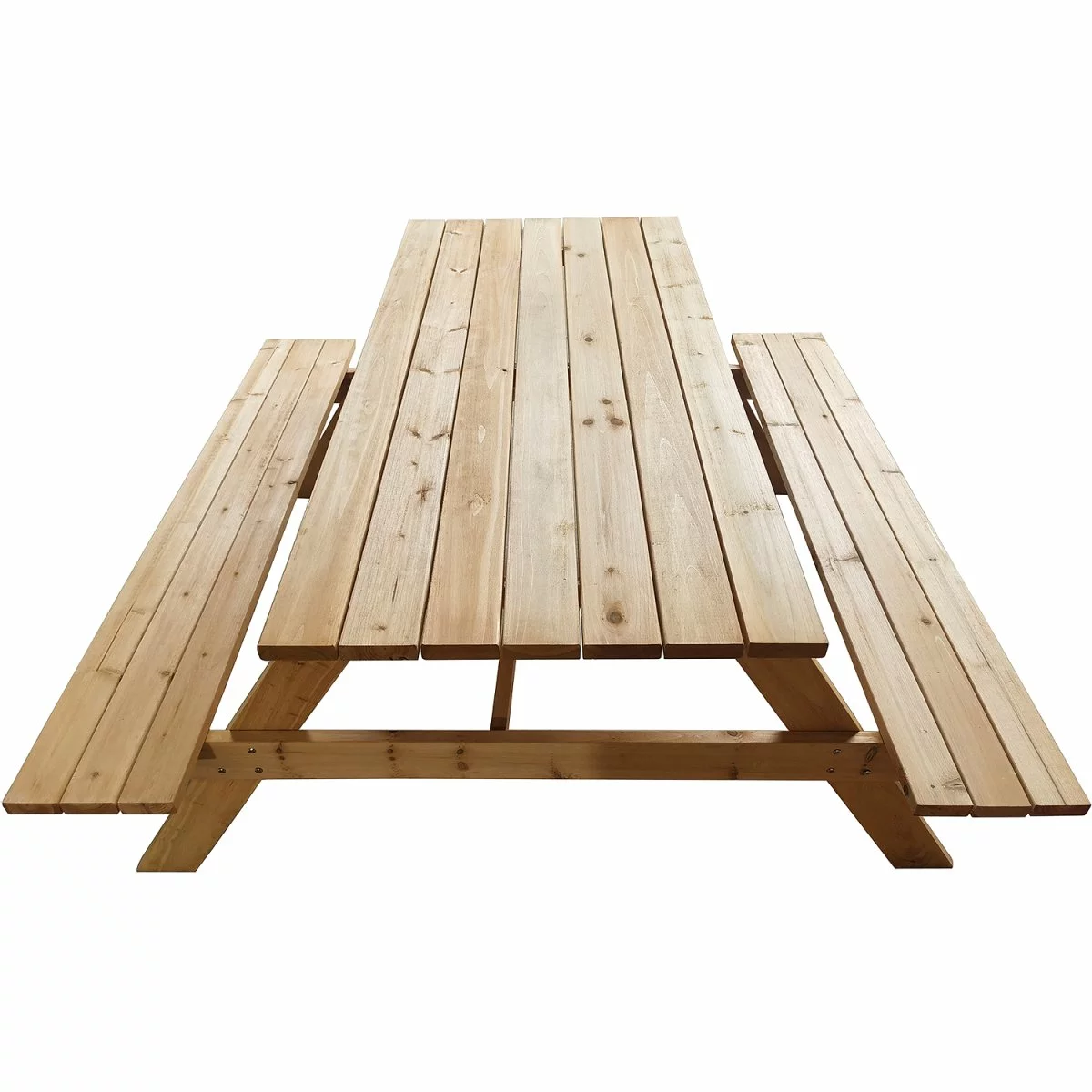 Beer Garden Table 160x160x75cm Firwood | Adexa 572006 2 Beer Garden Table 160x160x75cm Firwood | Adexa 572006 - Image 2