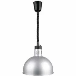 Rise & Fall Dome Heat Lamp Silver | Adexa A65121505