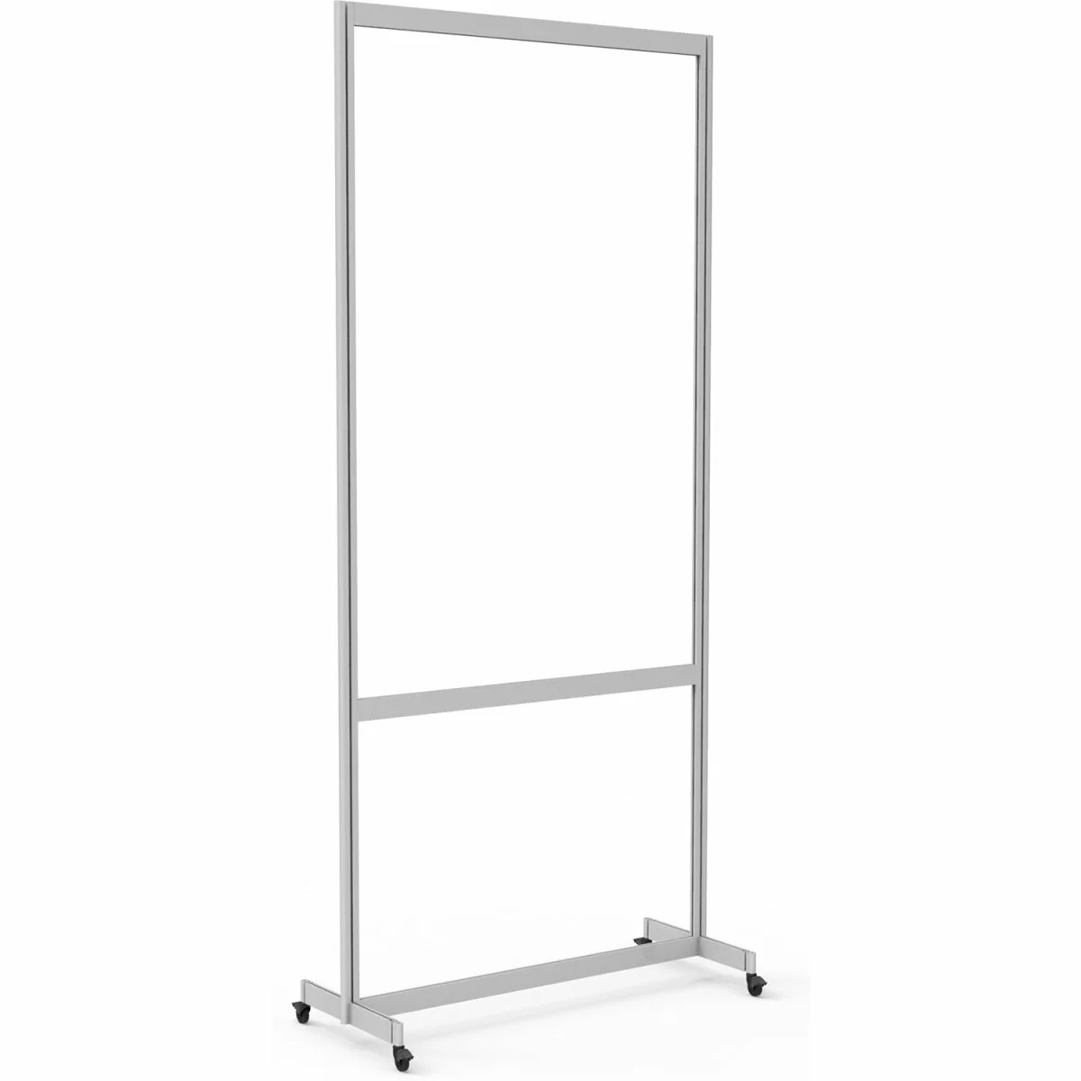 Freestanding Mobile Sneeze Guard/Plastic Divider Screen 889x1905mm Clear | Adexa AC80002 1 Freestanding Mobile Sneeze Guard/Plastic Divider Screen 889x1905mm Clear | Adexa AC80002
