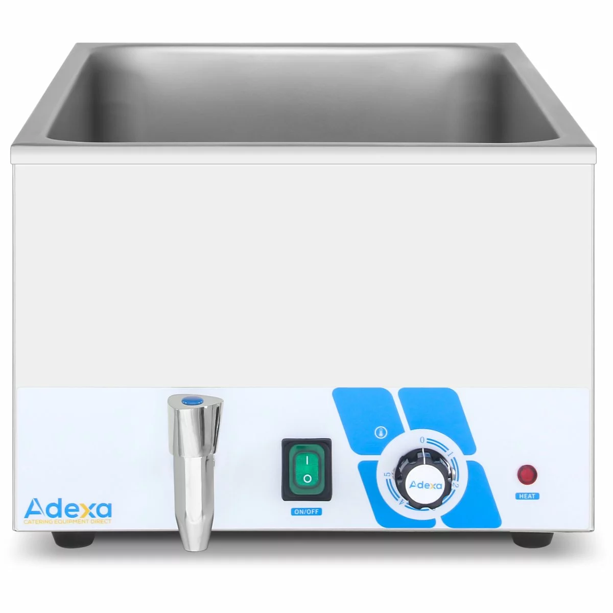 Commercial Bain Marie 1xGN1/1 Drainage Tap | Adexa BMW 2 Commercial Bain Marie 1xGN1/1 Drainage Tap | Adexa BMW - Image 2