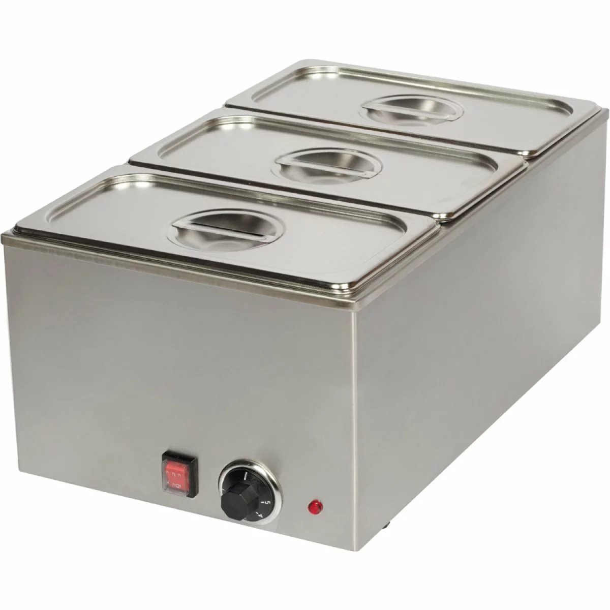 Commercial Bain Marie 3xGN1/3 Including 3 Containers With Lid | Adexa ZCK165B3 1 Commercial Bain Marie 3xGN1/3 Including 3 Containers With Lid | Adexa ZCK165B3