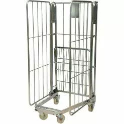 Roll Container / Roll Cage 3 Sided Loading 500kg 732x845x1670mm | Adexa BY08