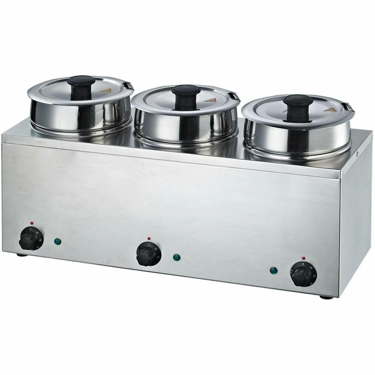 Bain Marie Hot Pot 3 X 2.75 Litres | Adexa BMH3 1 Bain Marie Hot Pot 3 X 2.75 Litres | Adexa BMH3