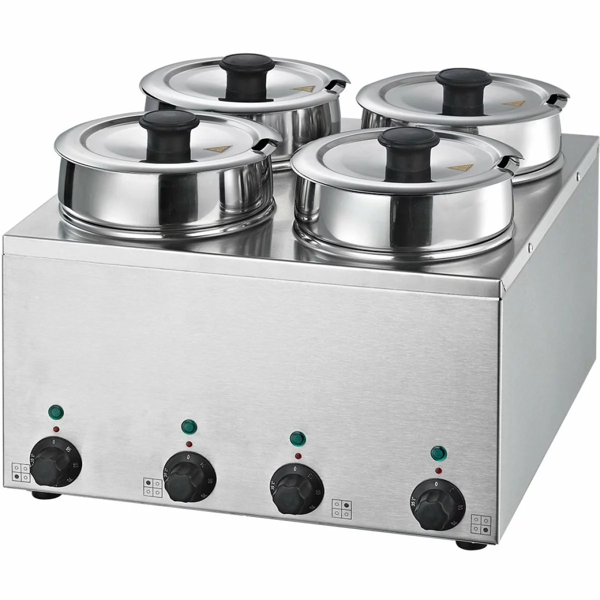 Bain Marie Hot Pot 4 X 2.75 Litres | Adexa BMH4 1 Bain Marie Hot Pot 4 X 2.75 Litres | Adexa BMH4