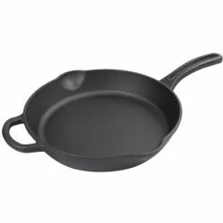 Cast Iron Skillet Pan Round Pre-seasoned ø305mm | Adexa KBJP30