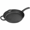 Cast Iron Skillet Pan Round Pre-seasoned ø262mm | Adexa KBJP26