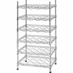 Commercial 6 Tier Wine Rack 450x350x900mm | Adexa CJB1446