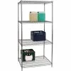 Commercial Stainless Steel Wire Shelving Unit 4 Tier 1200kg Width 900mm Depth 600mm | Adexa SS9060180A4