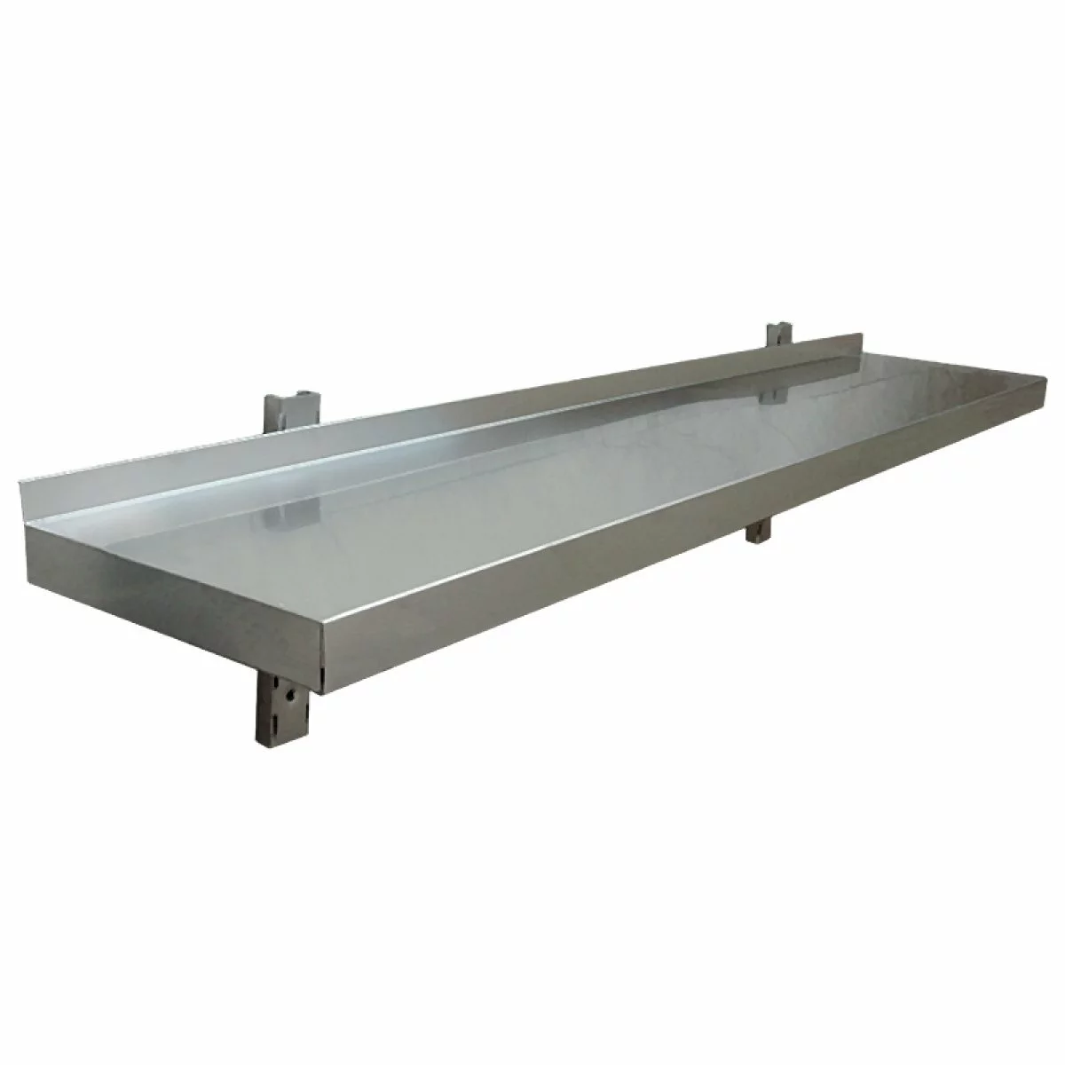 Wall Shelf 1 Level 1600x400mm Stainless Steel | Adexa THWBS1R164 1 Wall Shelf 1 Level 1600x400mm Stainless Steel | Adexa THWBS1R164