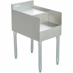 Commercial Double Step Blender Station With Backsplash Stainless Steel 460x580x760mm | Adexa DSBS2318