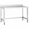 Professional Work Table Stainless Steel No Bottom Shelf Upstand 1000x600x965mm | Adexa DW6100