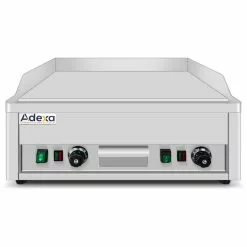 Electric Griddle Smooth 2 Zone Countertop 6kW | Adexa EG660