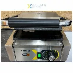 Heavy Duty Panini Contact Grill Single Smooth | Adexa EGD10A -Cooking Appliances Sales Store EGD10A 1200x1200 1