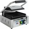 Heavy Duty Panini Contact Grill Single Ribbed | Adexa EGD10C