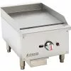 Premium Commercial Gas Griddle Smooth Plate 1 Burner 7.5kW Countertop | Adexa EGG16S