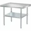Equipment Stand/Low Table With 3 Side Upstand 900x760x600mm | Adexa ES4187690