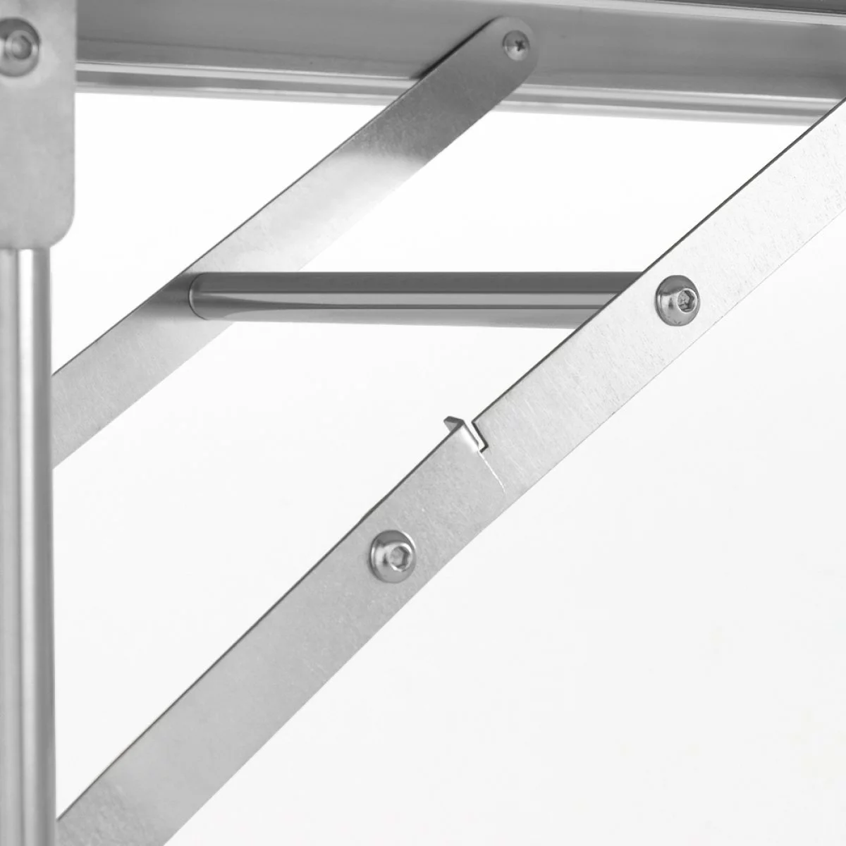 Commercial Folding Work Table Stainless Steel 1200x600x800mm | Adexa FWT126D 4 Commercial Folding Work Table Stainless Steel 1200x600x800mm | Adexa FWT126D - Image 4