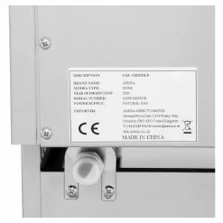 Commercial Gas Griddle Smooth Plate 1 Zone 3kW Countertop | Adexa GG360 -Cooking Appliances Sales Store GG360 5 1200x1200 1