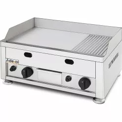 Commercial Gas Griddle Smooth Plate 2 Zones Countertop | Adexa GGN6002