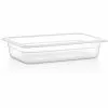 Polypropylene Gastronorm Pan GN1/3 Depth 65mm Clear 2 Litres | Adexa GNPP1365