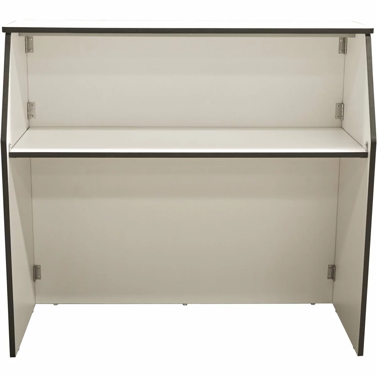 Portable Bar White Laminate | Adexa GS30198WHITE 2 Portable Bar White Laminate | Adexa GS30198WHITE - Image 2