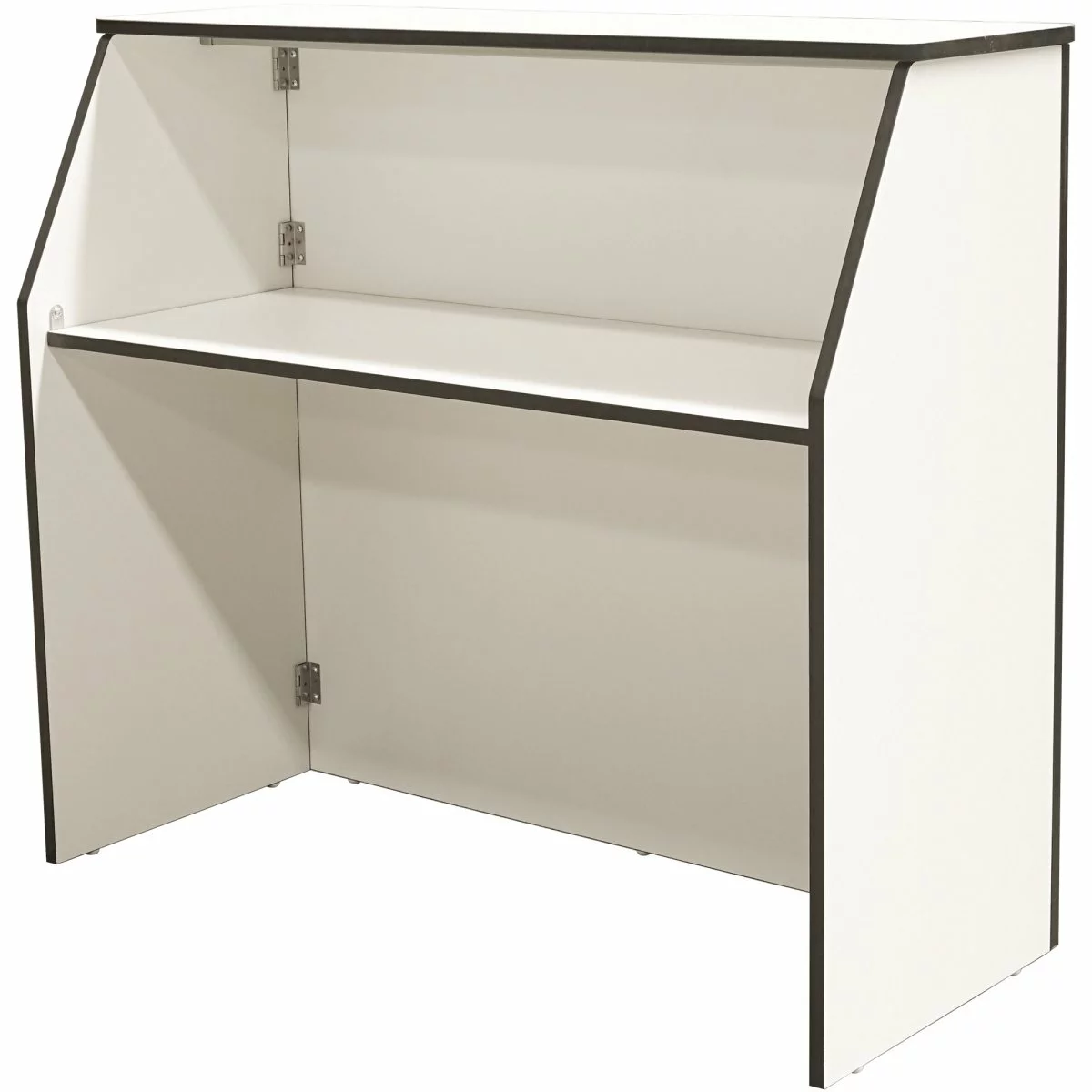 Portable Bar White Laminate | Adexa GS30198WHITE 1 Portable Bar White Laminate | Adexa GS30198WHITE