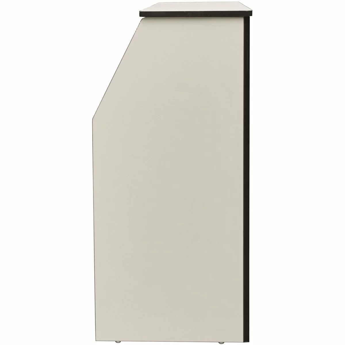 Portable Bar White Laminate | Adexa GS30198WHITE 3 Portable Bar White Laminate | Adexa GS30198WHITE - Image 3