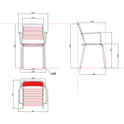 Bistro Arm Chair Steel Indoors Gun Metal | Adexa GS60790ARMGM -Cooking Appliances Sales Store GS60790ARM 1200x1200 1