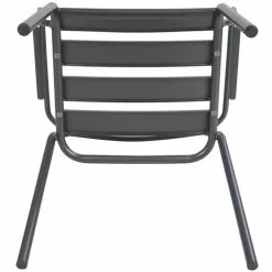 Bistro Arm Chair Steel Indoors Gun Metal | Adexa GS60790ARMGM -Cooking Appliances Sales Store GS60790ARMGM 5 1200x1200 1