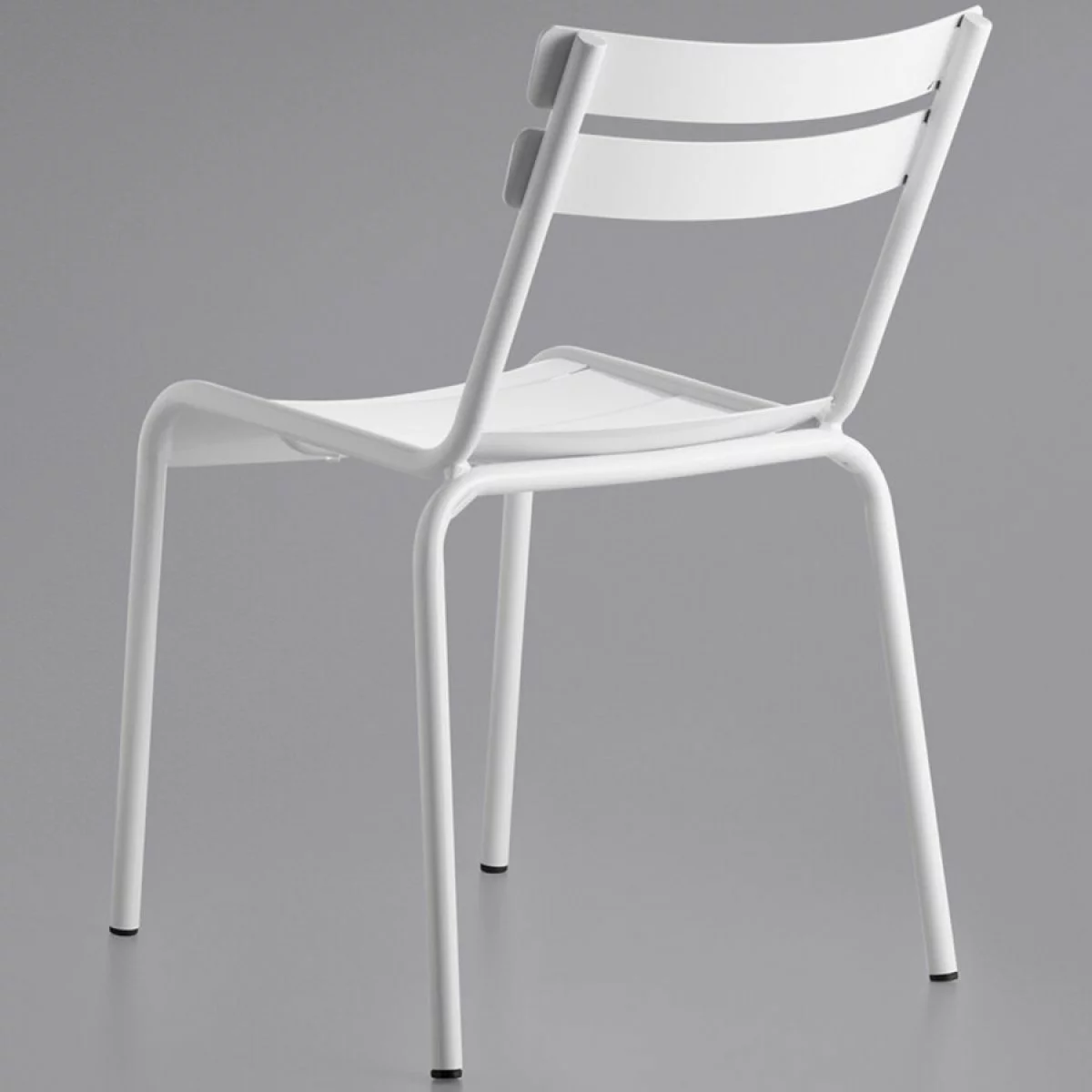 Bistro Side Chair Aluminium Indoors & Outdoors White | Adexa GS60859W 2 Bistro Side Chair Aluminium Indoors & Outdoors White | Adexa GS60859W - Image 2