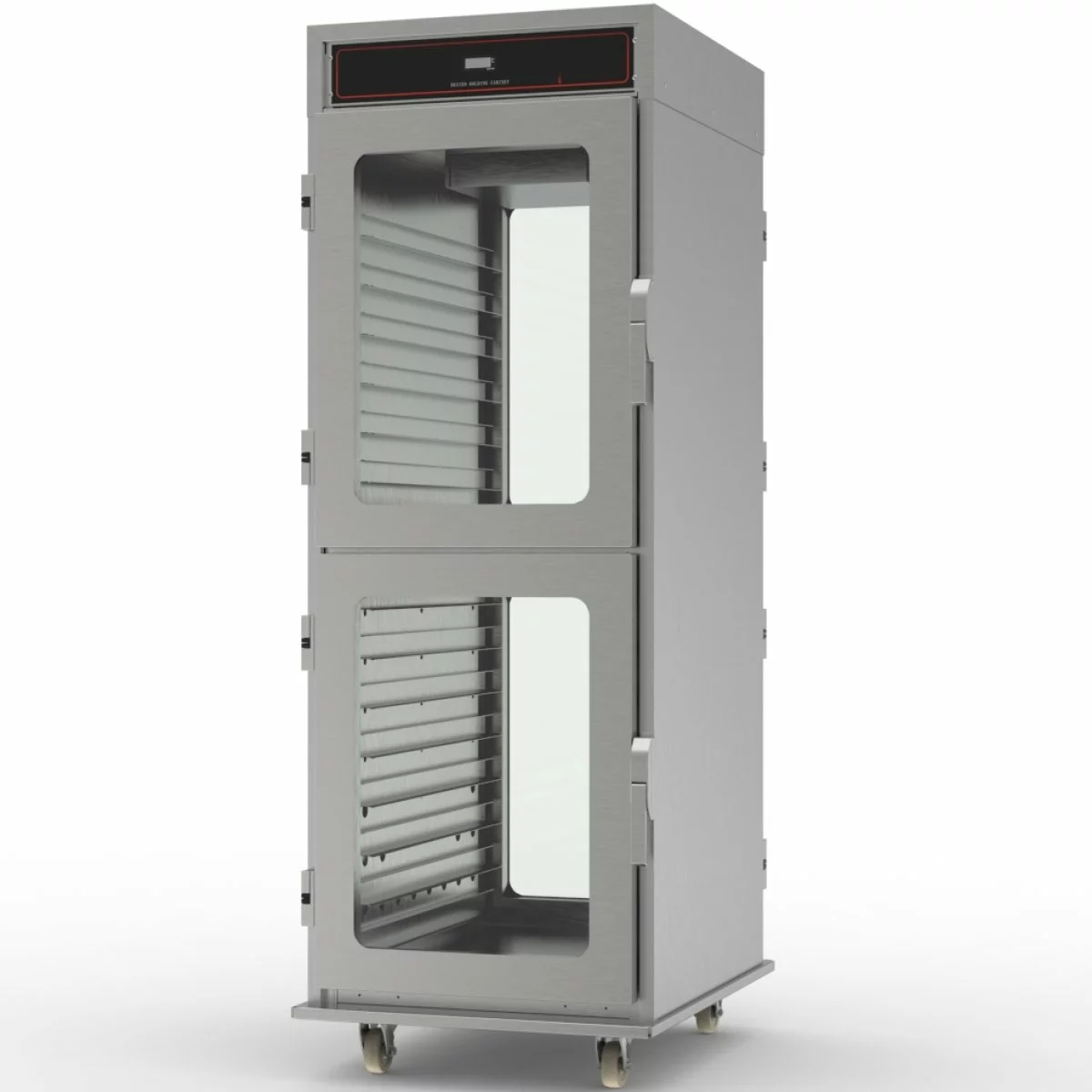 Professional Mobile Holding Display Cabinet Heated With 15 Trays Capacity | Adexa HHC980 2 Professional Mobile Holding Display Cabinet Heated With 15 Trays Capacity | Adexa HHC980 - Image 2