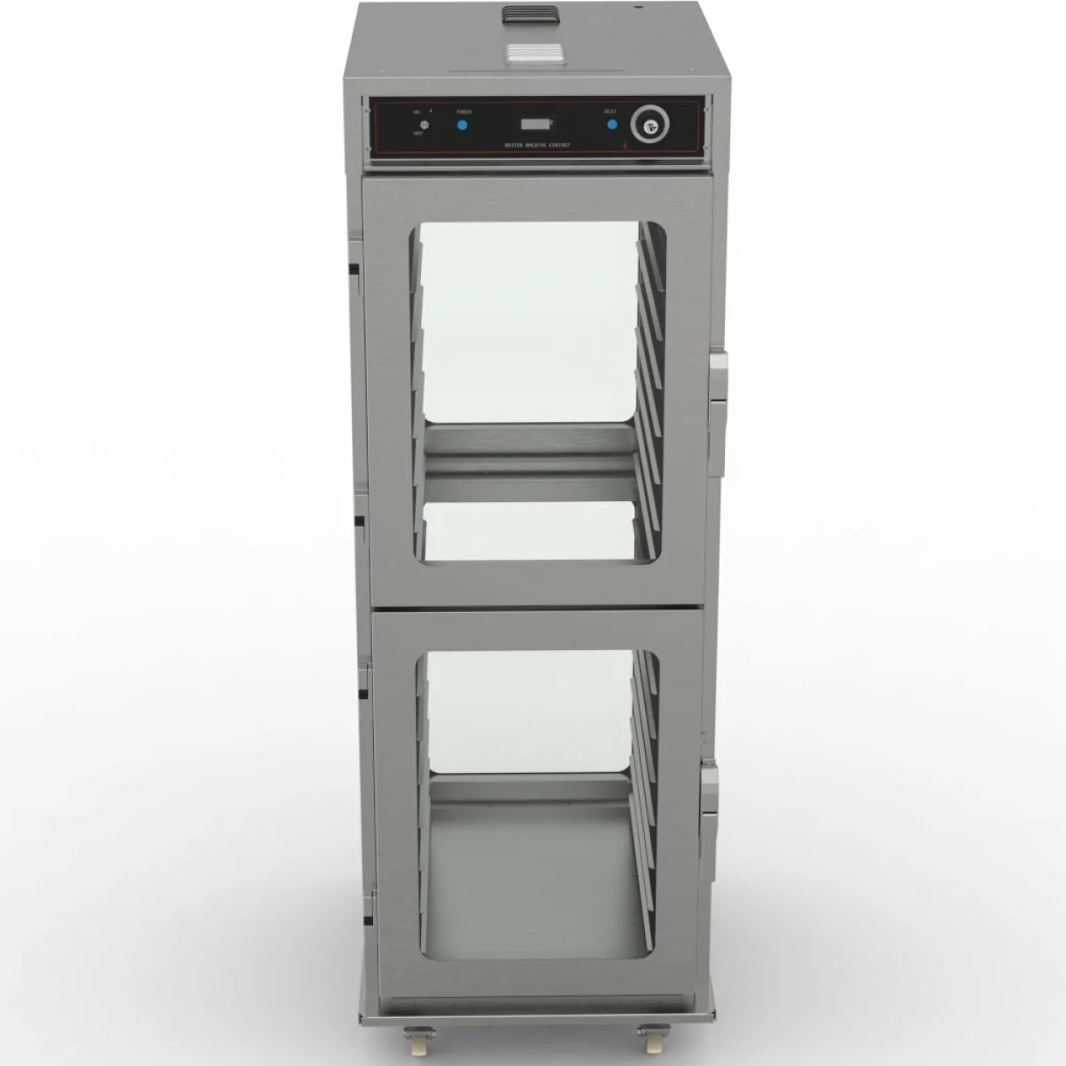 Professional Mobile Holding Display Cabinet Heated With 15 Trays Capacity | Adexa HHC980 6 Professional Mobile Holding Display Cabinet Heated With 15 Trays Capacity | Adexa HHC980 - Image 6