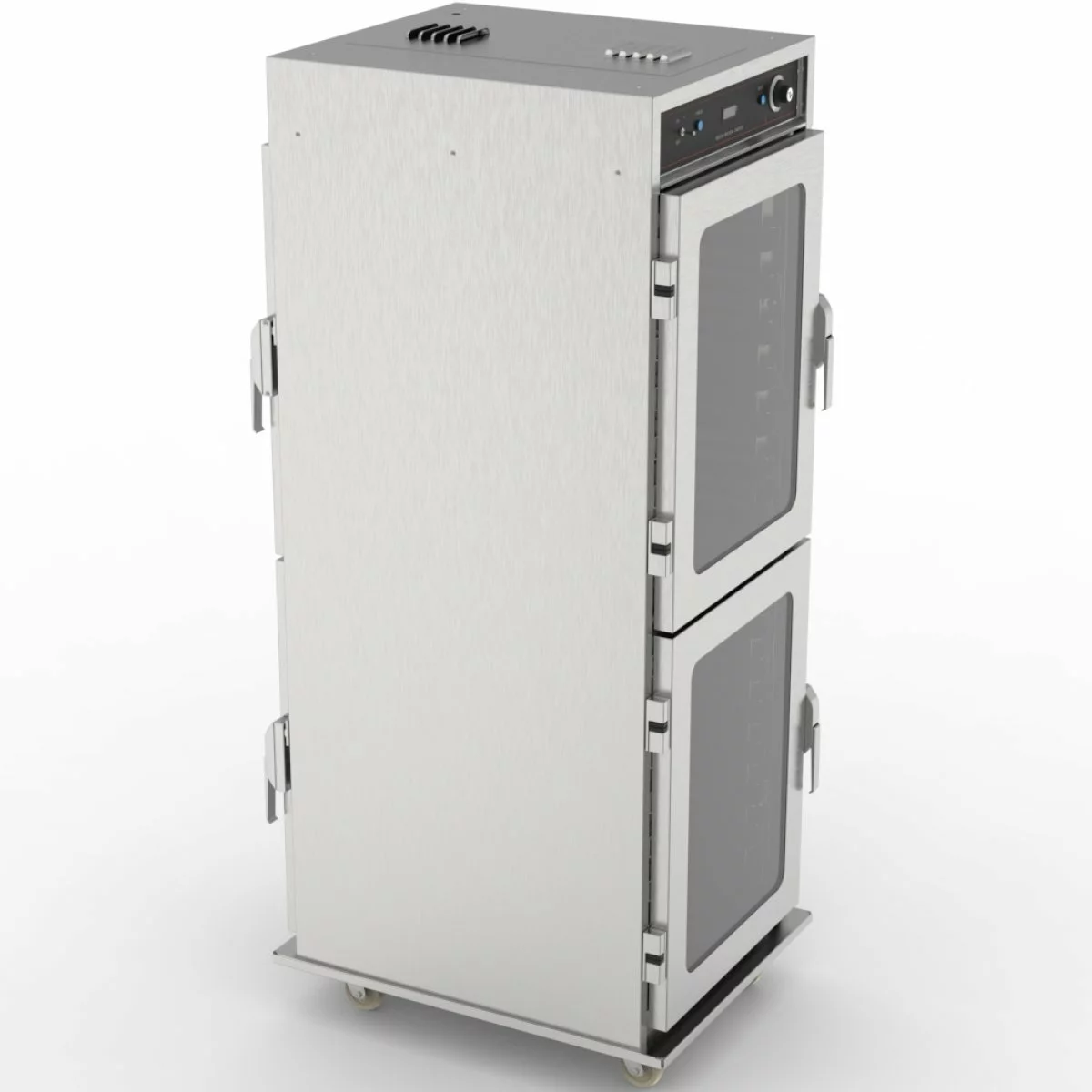 Professional Mobile Holding Display Cabinet Heated With 15 Trays Capacity | Adexa HHC980 8 Professional Mobile Holding Display Cabinet Heated With 15 Trays Capacity | Adexa HHC980 - Image 8