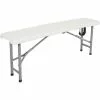 Folding Banquet Bench Table 4ft White 1180x260x420mm | Adexa HQZD118