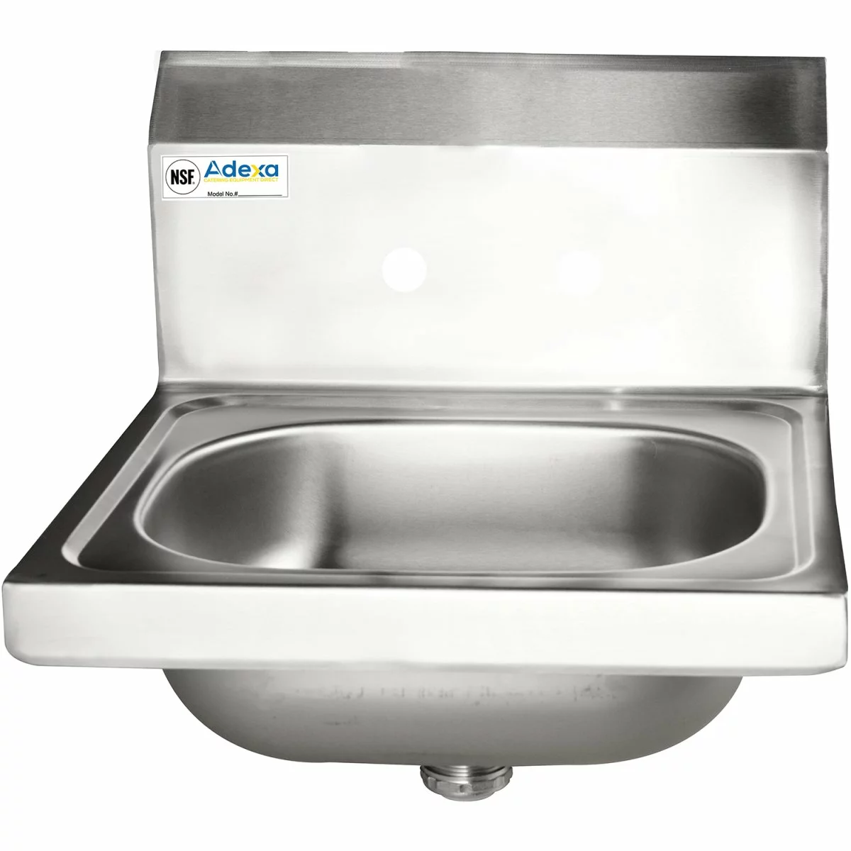 Wall Mounted Hand Sink Wall Mounted Faucet Stainless Steel | Adexa HS17 2 Wall Mounted Hand Sink Wall Mounted Faucet Stainless Steel | Adexa HS17 - Image 2