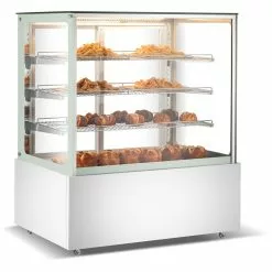 Commercial Heated Display Cabinet 605 Litres White | Adexa HW371WHITE