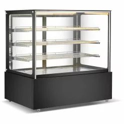 Commercial Heated Display Cabinet 765 Litres Black | Adexa HW471BLACK