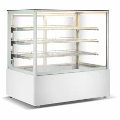 Commercial Heated Display Cabinet 765 Litres White | Adexa HW471WHITE
