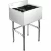Commercial Ice Bin Underbar Splashback Stainless Steel | Adexa IB183008