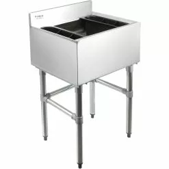 Commercial Ice Bin Underbar Splashback Stainless Steel | Adexa IB183008