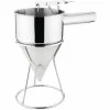 Commercial Piston Funnel Stainless Steel With Handle & Stand 1.5 Litres | Adexa IFA003