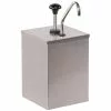 Commercial Condiment/Sauce Dispenser 1 Pump Stainless Steel | Adexa JZS001