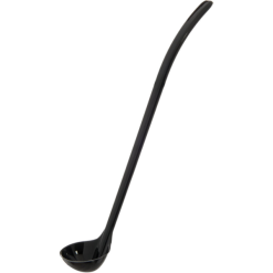 0.75oz Catering Serving Ladle Black Polycarbonate| Adexa LADLEPC85