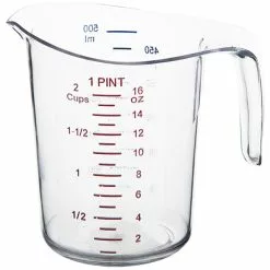 Polycarbonate Measuring Jug 0.5 Litre Heavy Duty | Adexa MC1