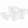 Set Of 5 Pcs Polycarbonate Measuring Jugs Heavy Duty | Adexa MC5