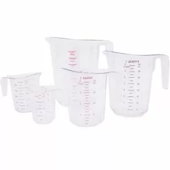 Set Of 5 Pcs Polycarbonate Measuring Jugs Heavy Duty | Adexa MC5