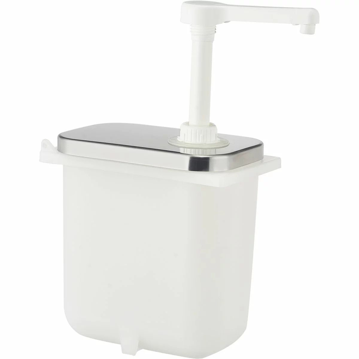Commercial Condiment/Sauce Pump Dispenser 2x2 Litre Stainless Steel | Adexa NHP002 2 Commercial Condiment/Sauce Pump Dispenser 2x2 Litre Stainless Steel | Adexa NHP002 - Image 2