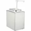 Commercial Condiment/Sauce Pump Dispenser 1x2 Litre Stainless Steel | Adexa NHP001