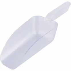 Clear Plastic Utility Scoop 24oz | Adexa PCIS24